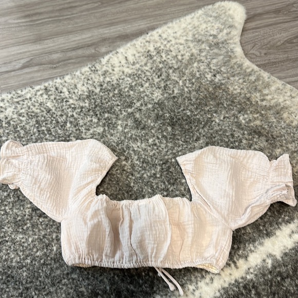 Little Lie Tie Up Top - Picture 6 of 7